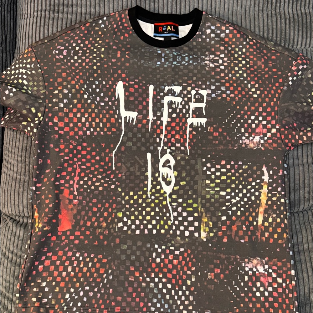 The Real Buy T shirt M men’s oversized NWOT